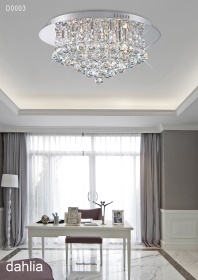 Dahlia Crystal Ceiling Lights Deco Flush Crystal Fittings Dahlia Crystal Ceiling Lights Deco Flush Crystal Fittings